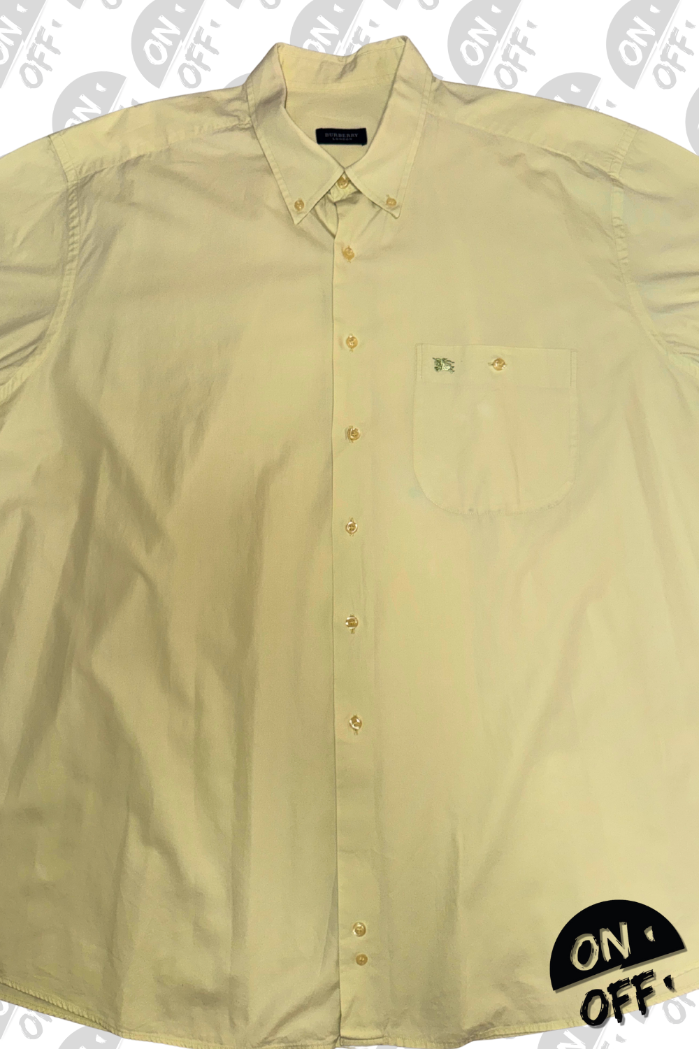 Burberry Camisa Manga Corta XXL — vista general de la prenda