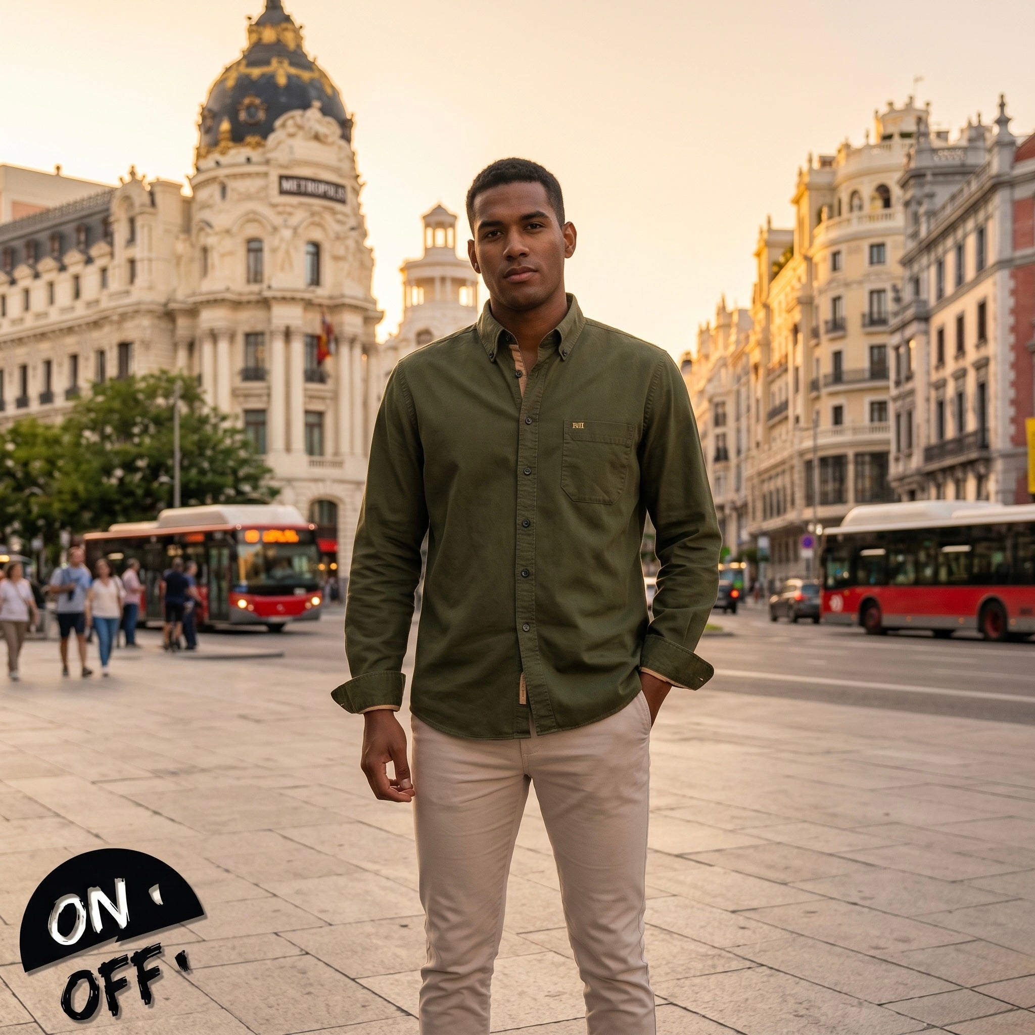 Inspiración editorial de Pedro Del Hierro Camisa XXL