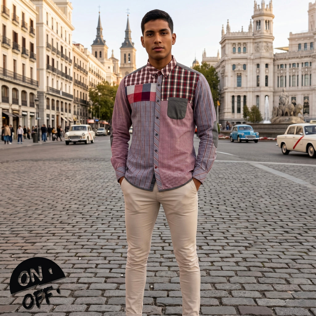 Inspiración editorial de Desigual Camisa L