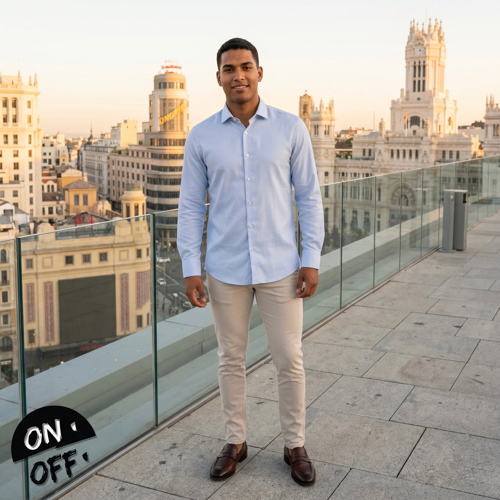 Inspiración editorial de Easy Wear Camisa S