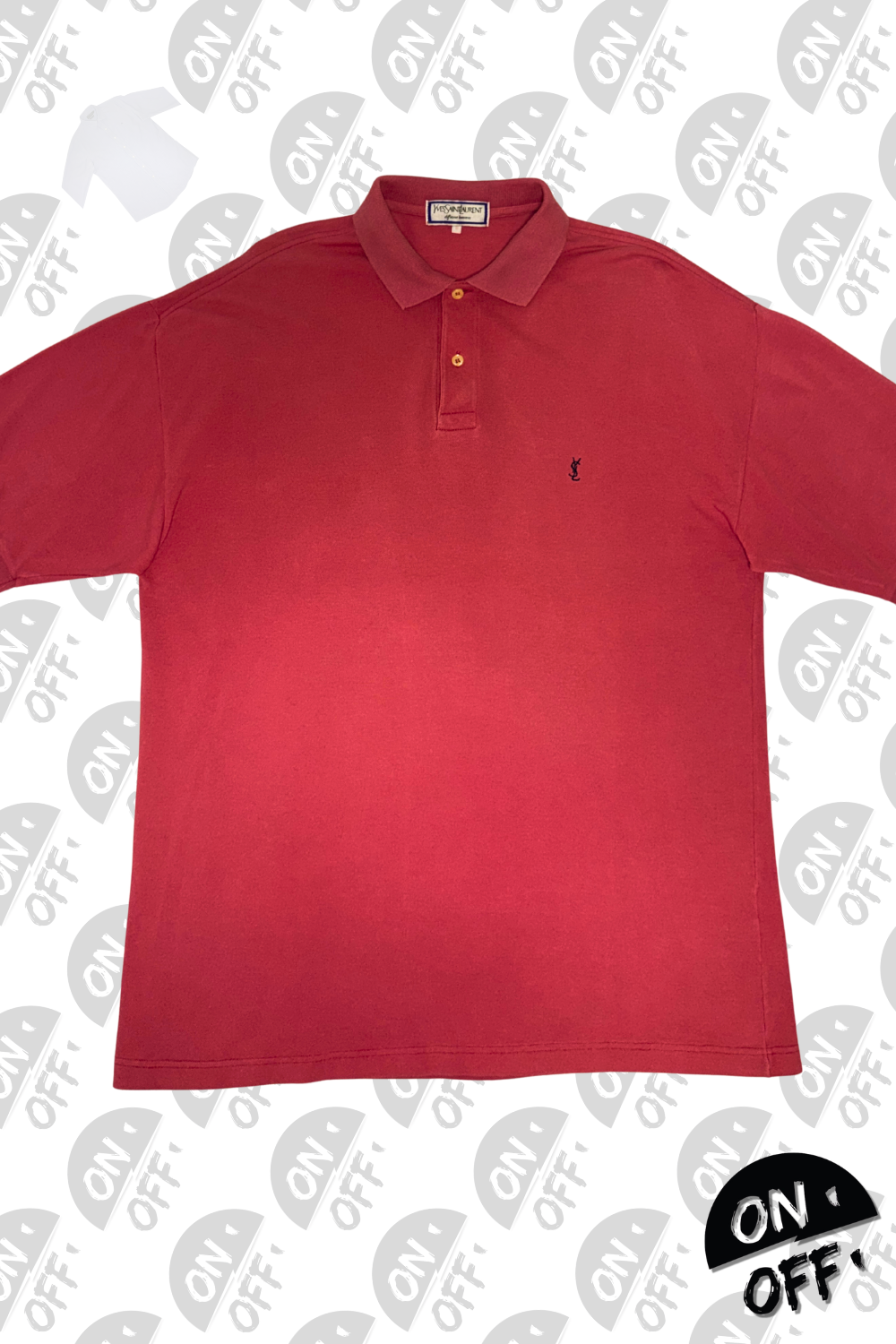 Yves Saint Laurent Polo XXL — vista general de la prenda