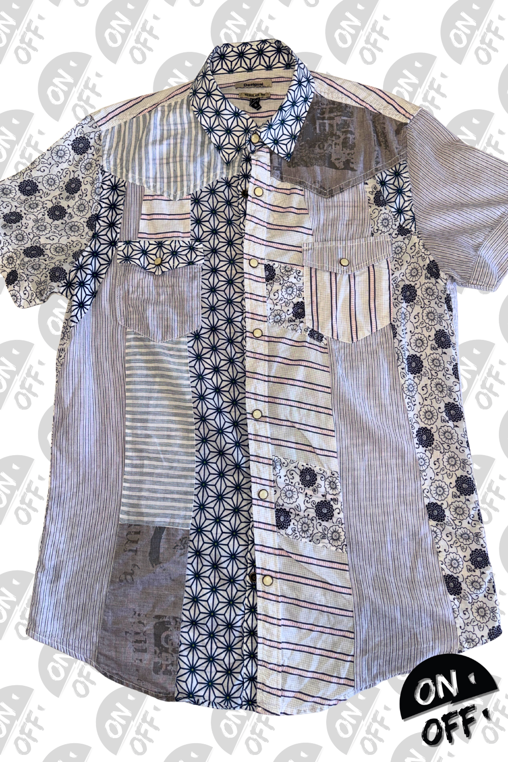 Desigual Camisa Manga Corta M — vista general de la prenda