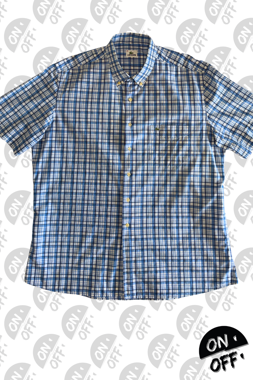 Lacoste Camisa Manga Corta XL — vista general de la prenda