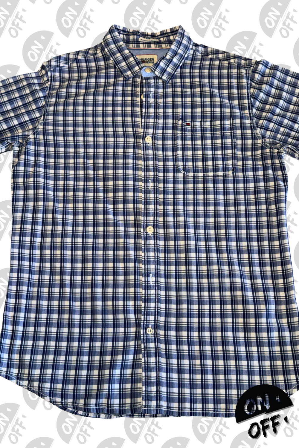 Hilfiger Denim Camisa M — vista general de la prenda
