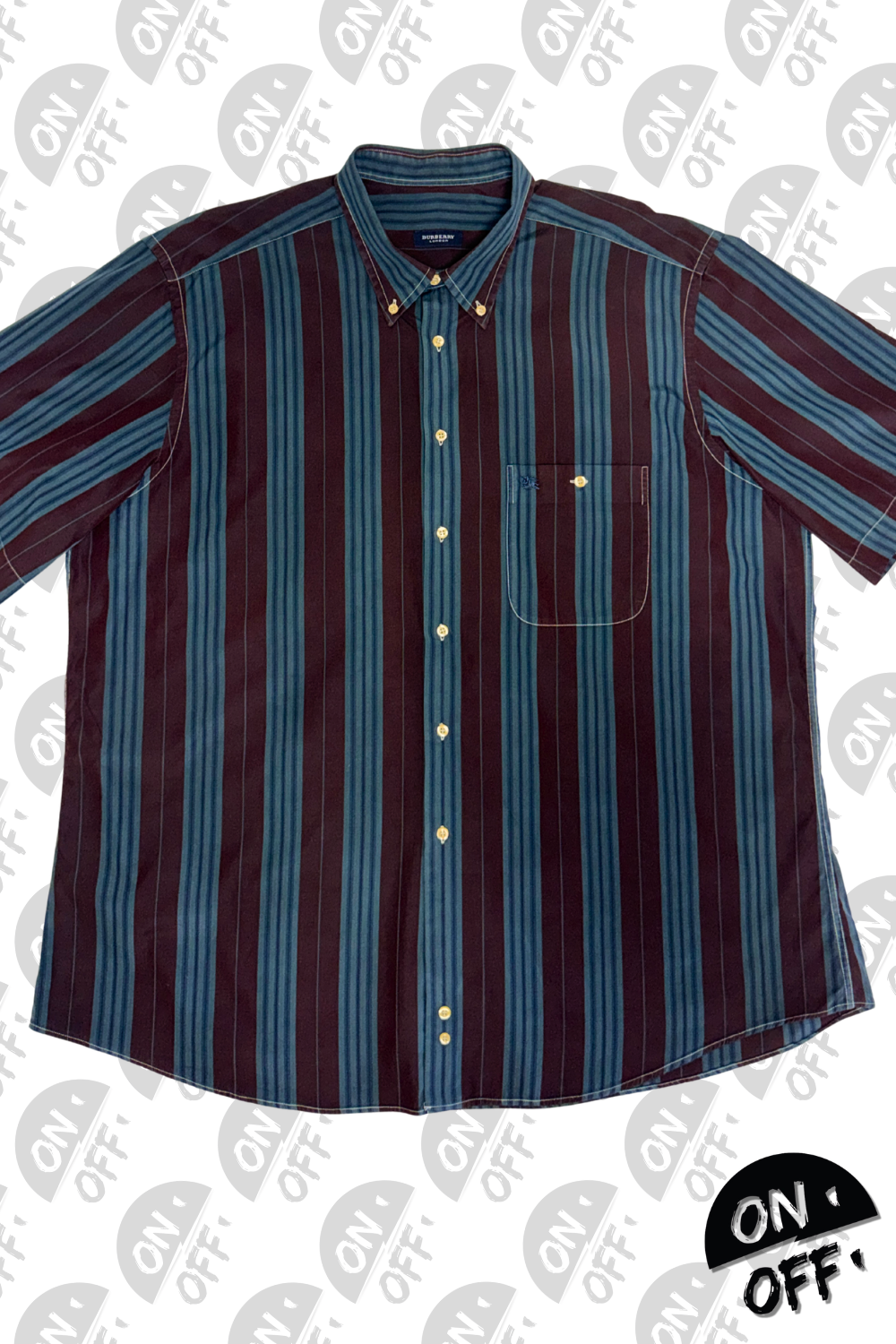Burberry Camisa Manga Corta XXL — vista general de la prenda
