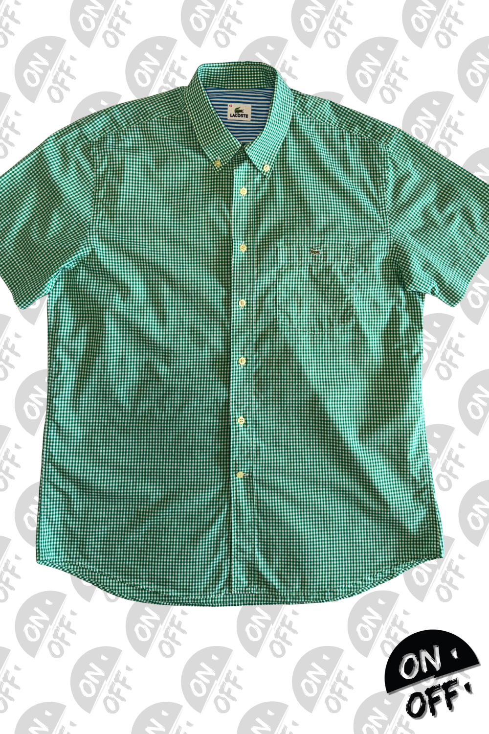 Lacoste Camisa Manga Corta L — vista general de la prenda