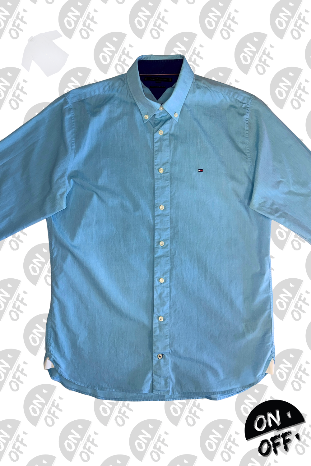 Tommy Hilfiger Camisa M — vista general de la prenda