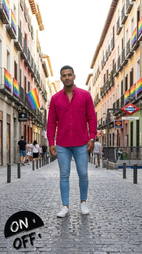 Inspiración editorial de Emidio Tucci Camisa XXL