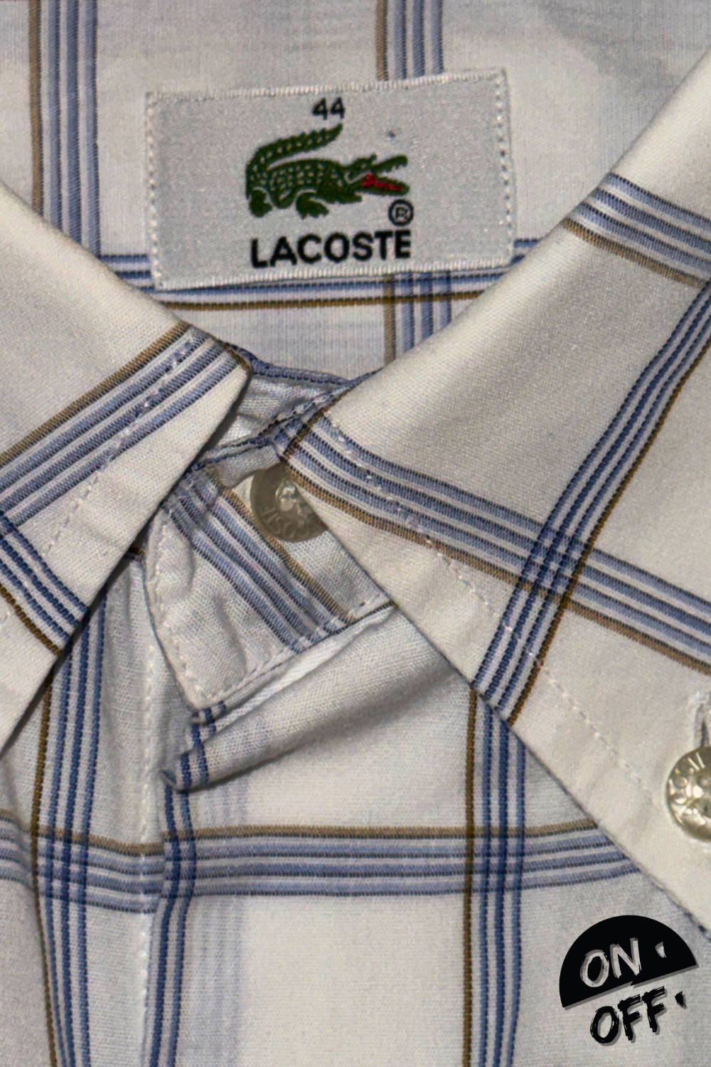Lacoste Camisa Manga Corta XXL — detalle 2