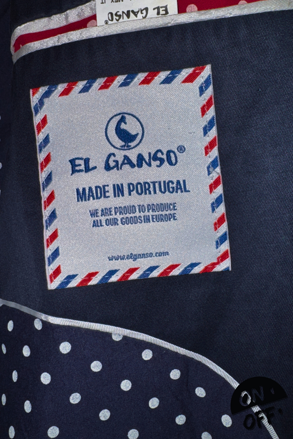 El Ganso Americana 56 — detalle 2