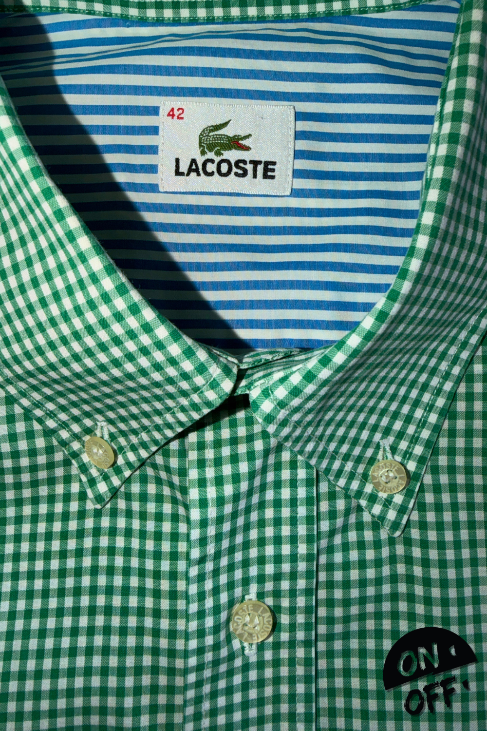 Lacoste Camisa Manga Corta L — detalle 2