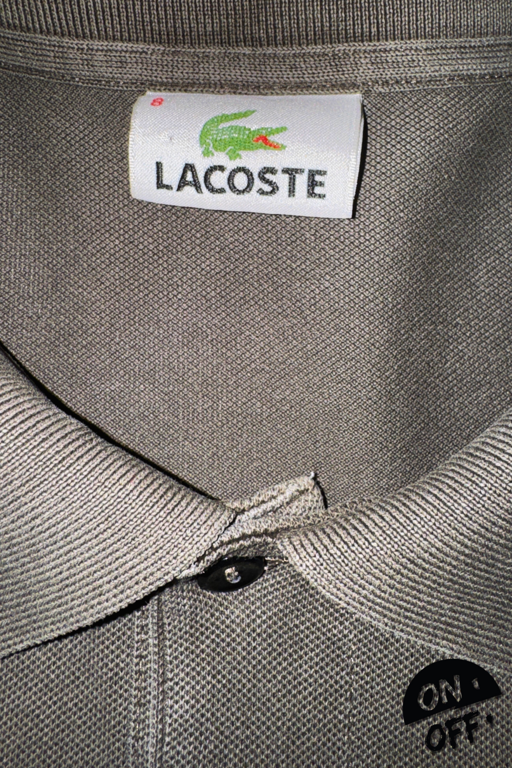 Lacoste Polo XXL — detalle 2
