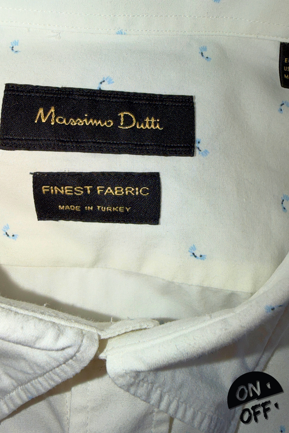 Massimo Dutti Camisa M — detalle 2