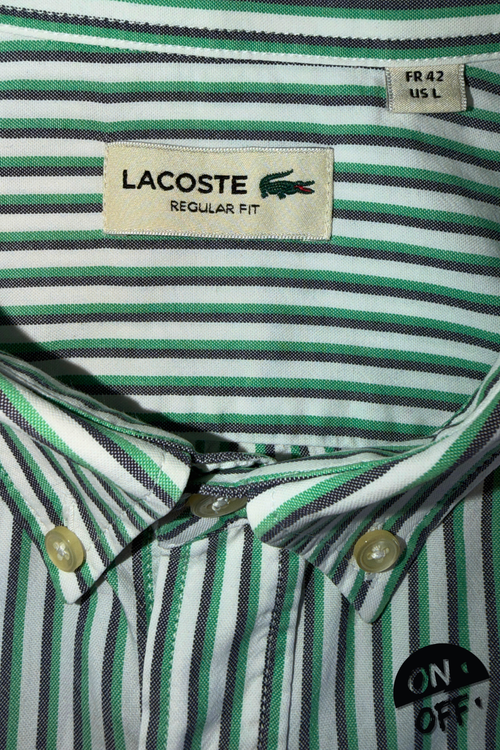 Camisa Lacoste Manga Corta 42 — detalle 2