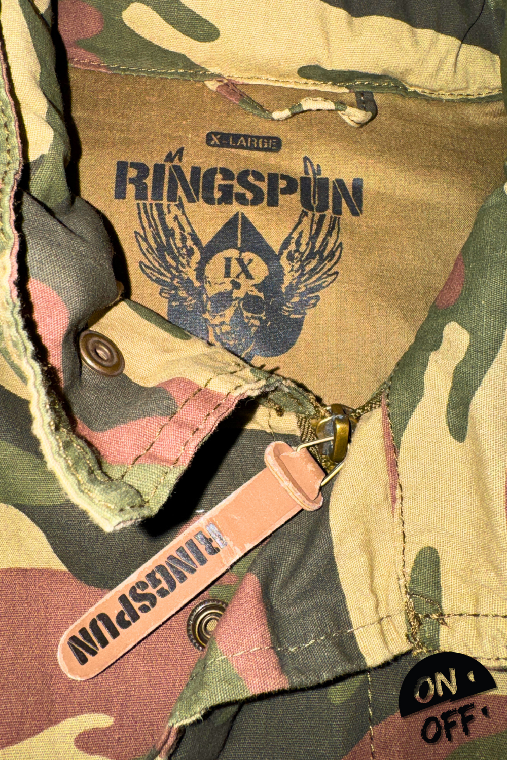 Ringspun Abrigo XL — detalle 2