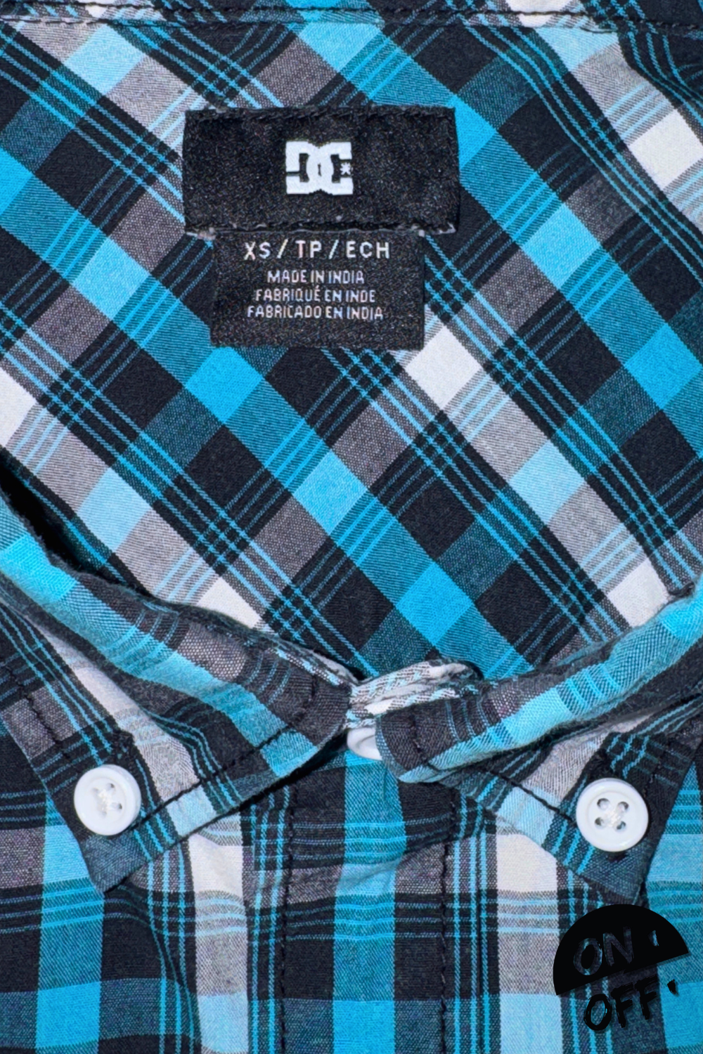 DC Camisa Manga Corta XS — detalle 2