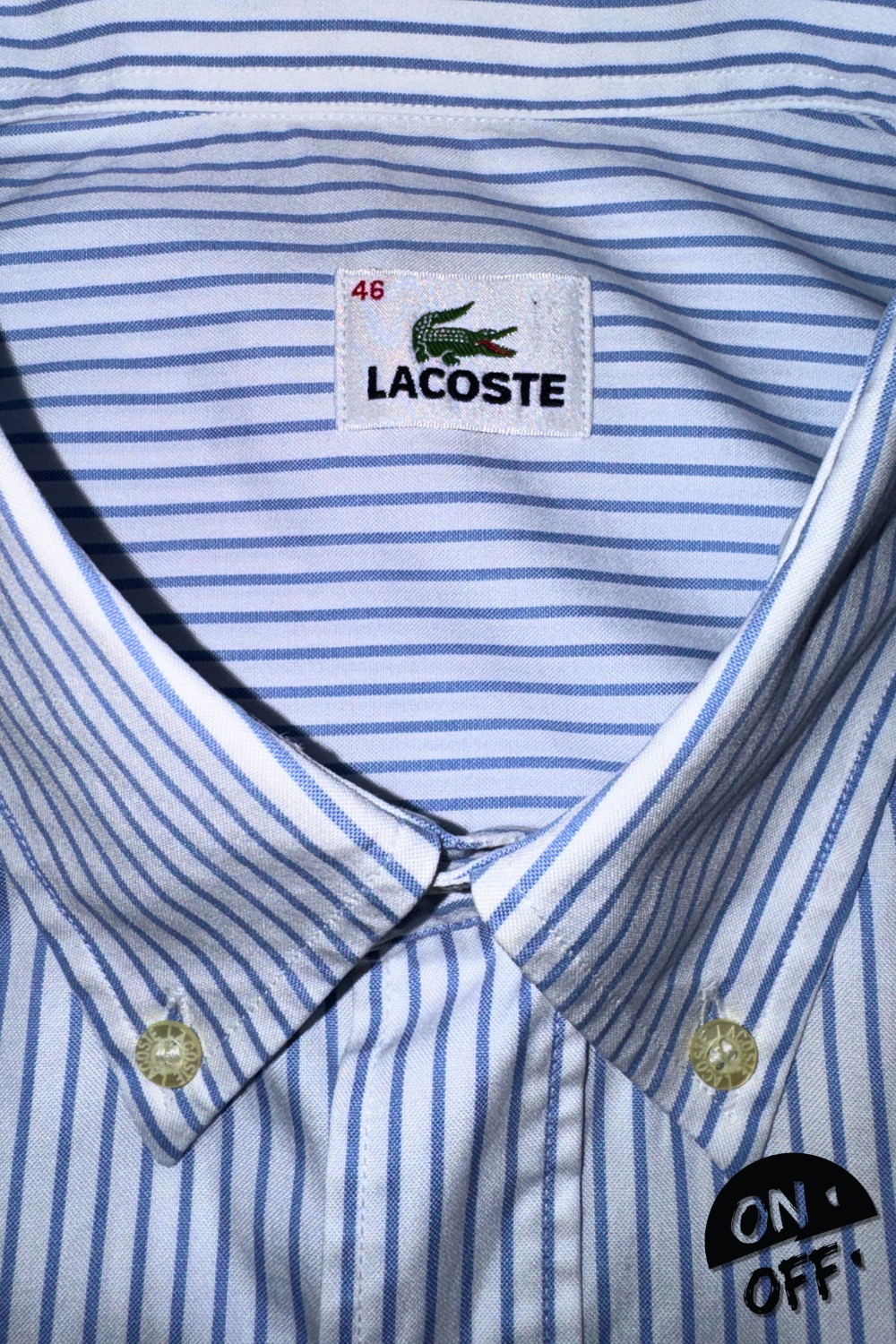 Lacoste Camisa L — detalle 2