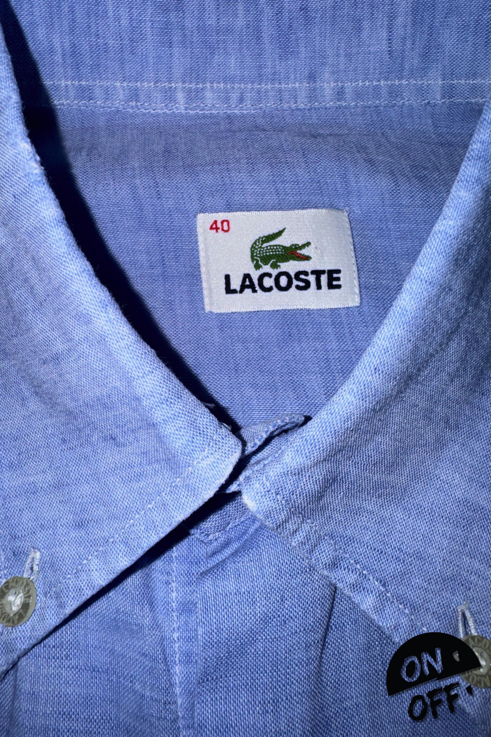 Lacoste Camisa Manga Corta L — detalle 2