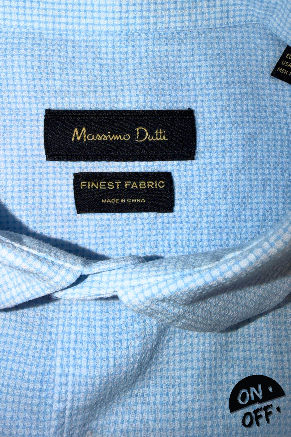Massimo Dutti Camisa XL — detalle 2