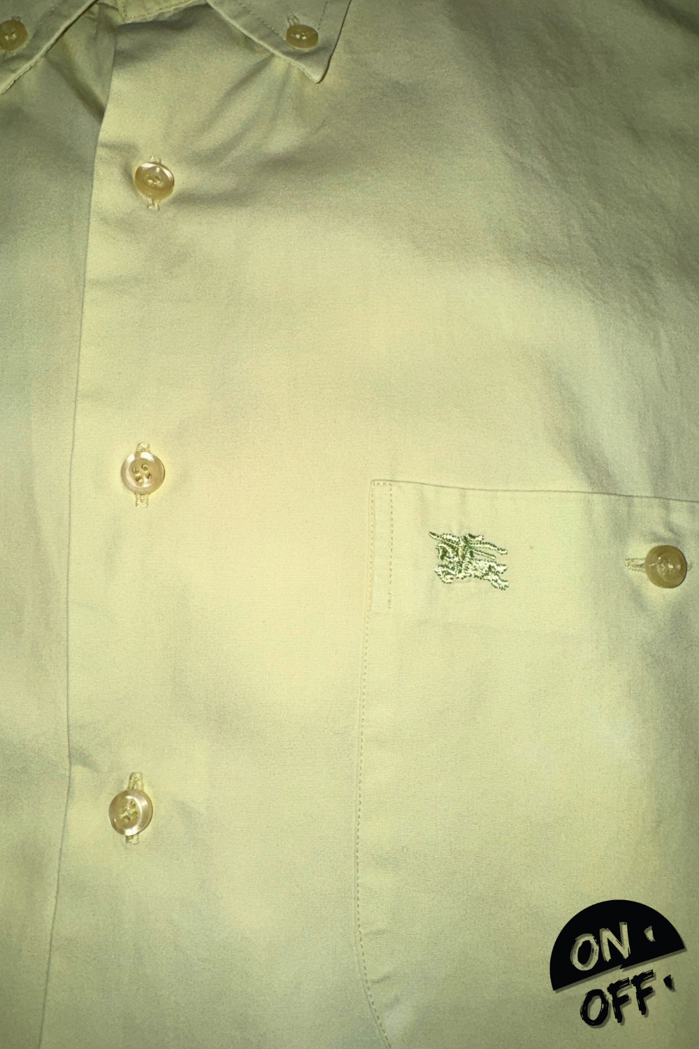Burberry Camisa Manga Corta XXL — detalle 3
