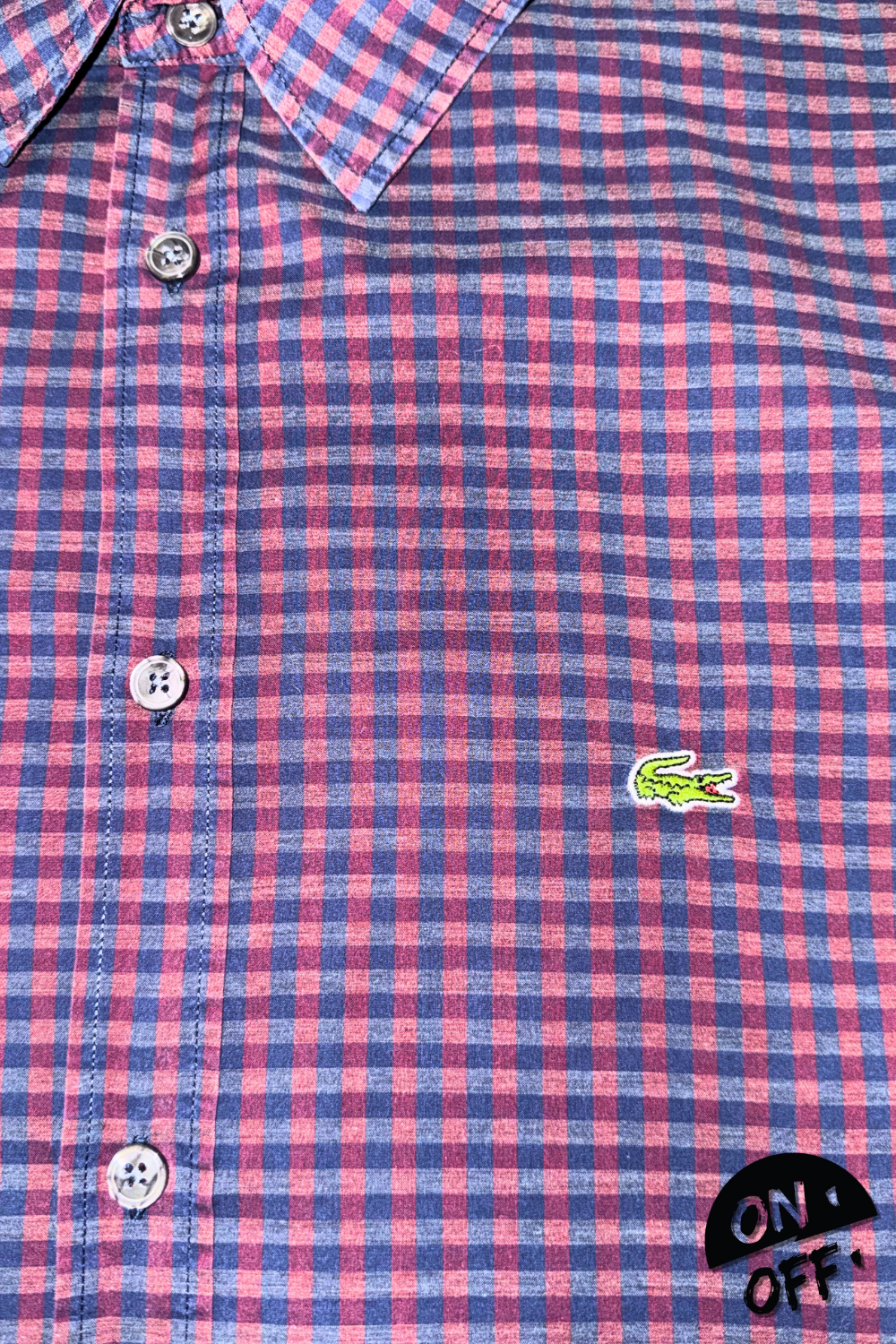 Lacoste Camisa XXL — detalle 3
