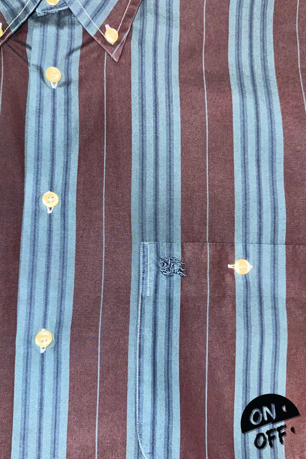 Burberry Camisa Manga Corta XXL — detalle 3