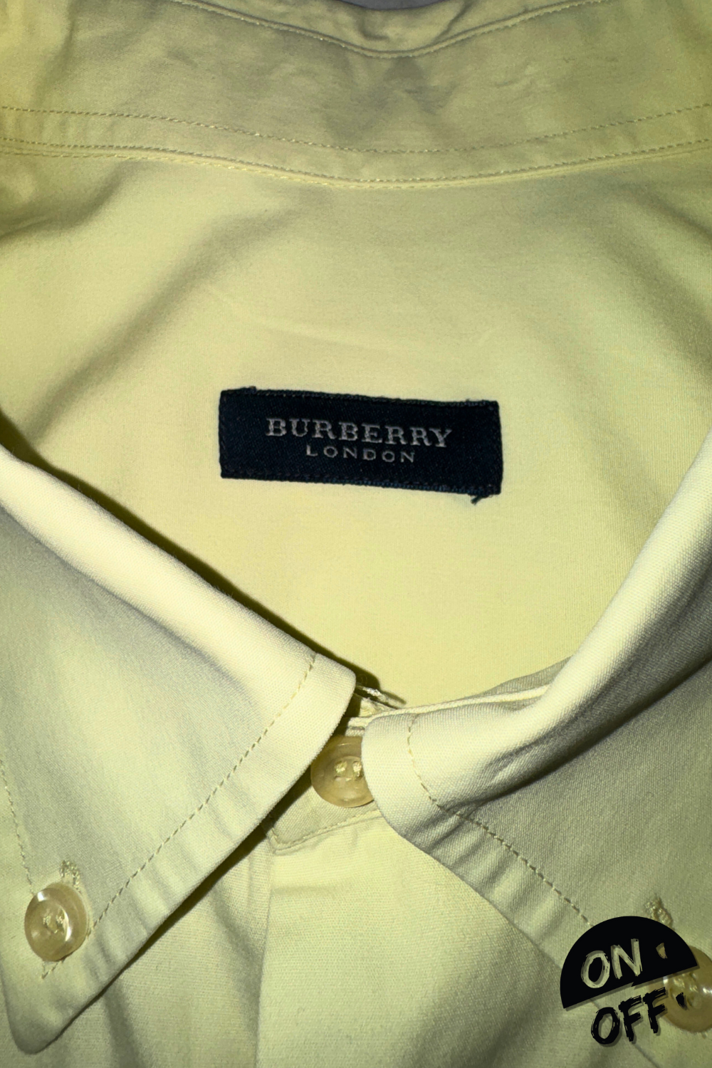 Burberry Camisa Manga Corta XXL — detalle 4