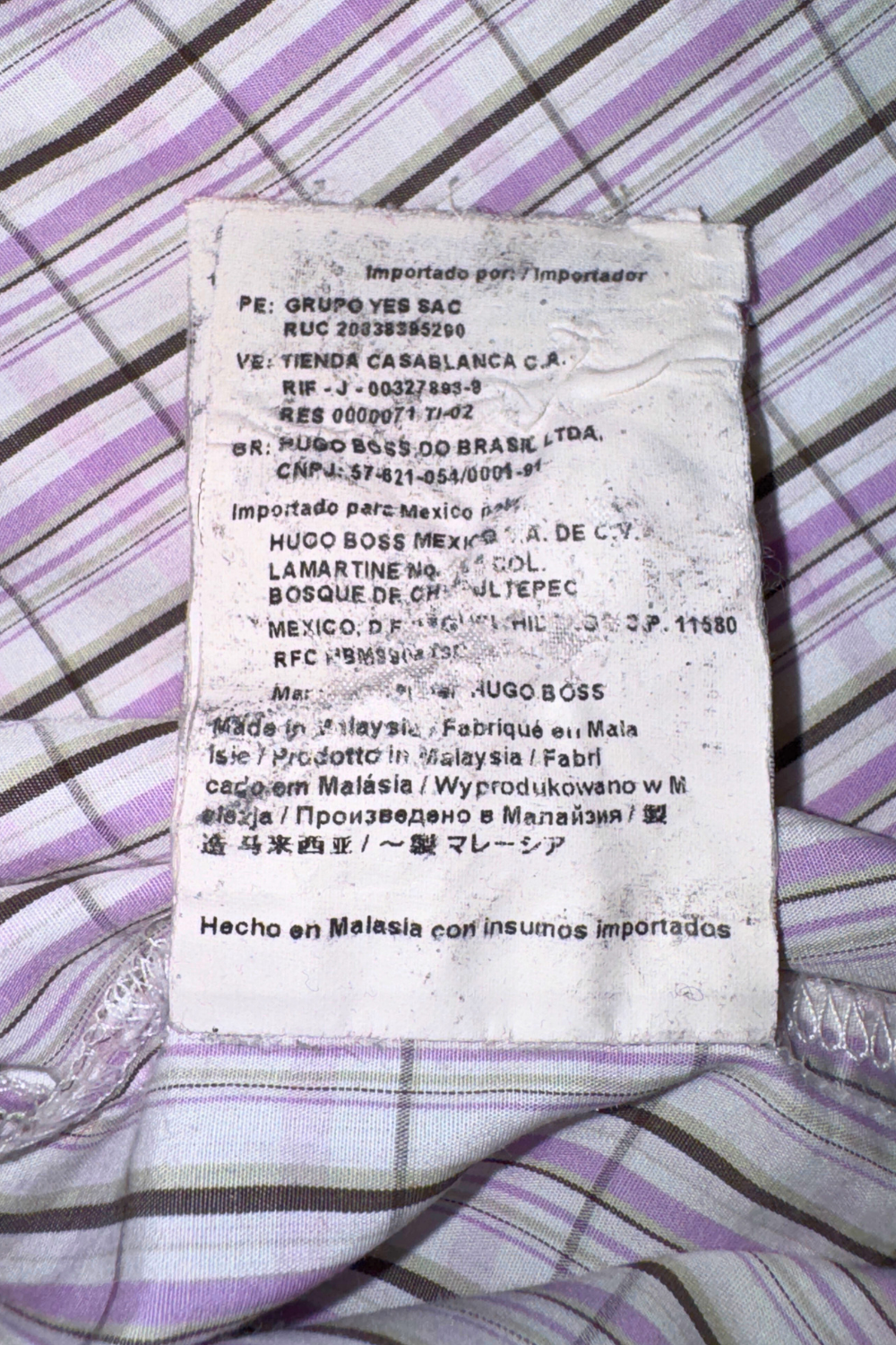 Hugo Boss Camisa Manga Corta L — detalle 4