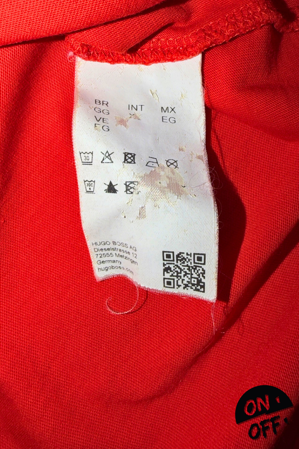 Hugo Boss Camiseta XL — detalle 4