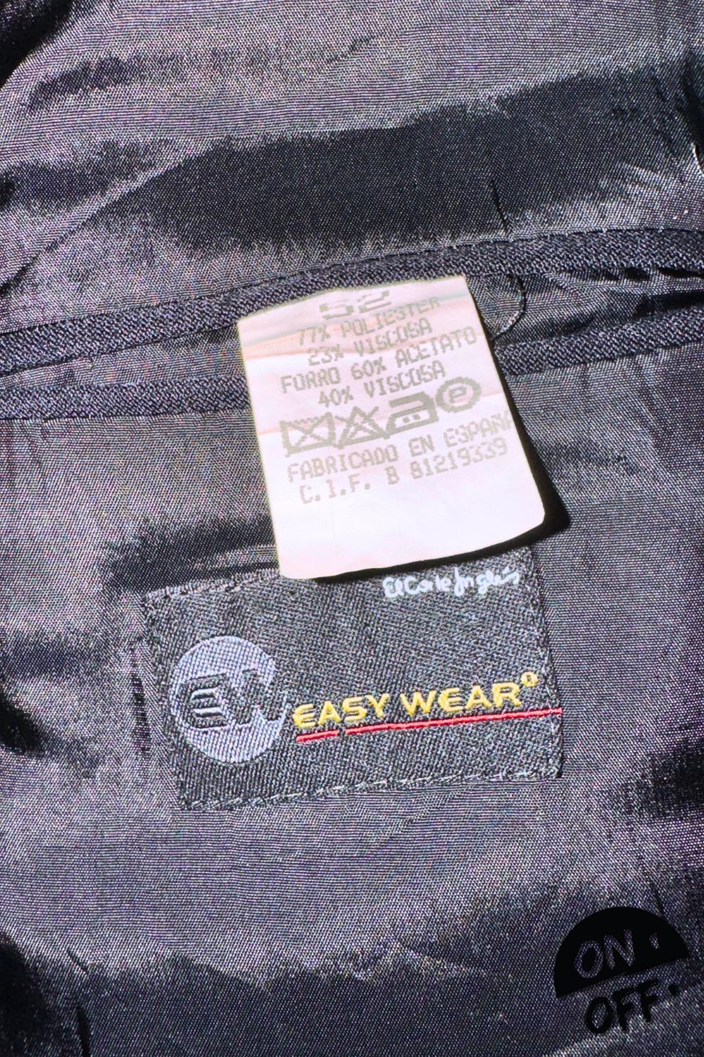 Easy Wear Americana Smoking XL — detalle 4