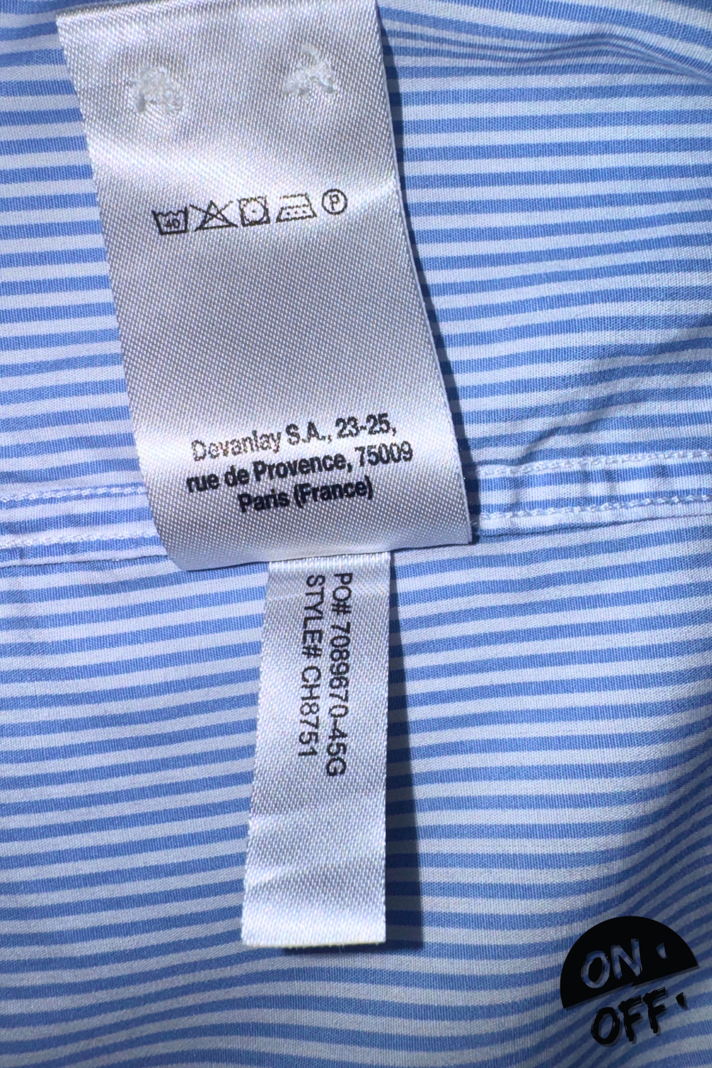 Lacoste Camisa Manga Corta L — detalle 4