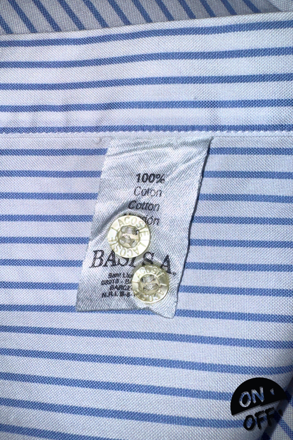 Lacoste Camisa L — detalle 5