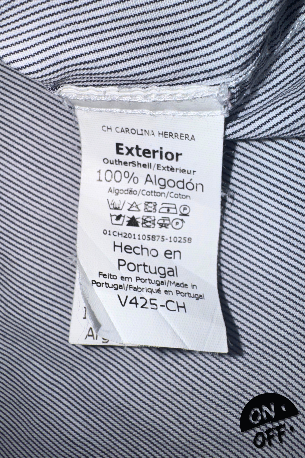 Carolina Herrera Camisa M — detalle 5