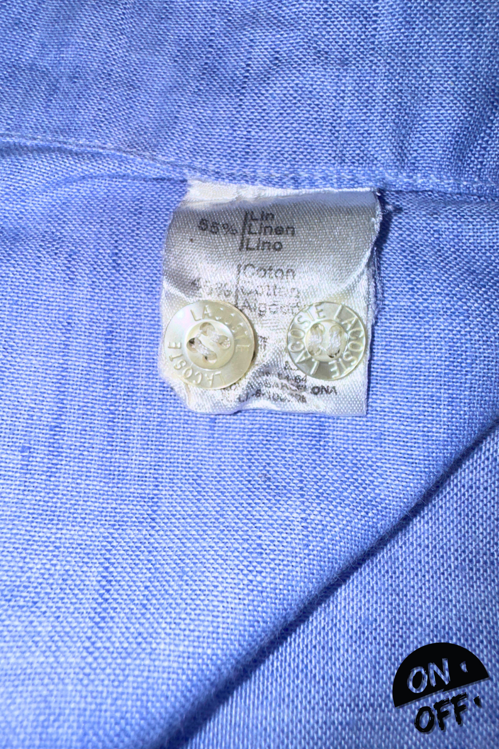 Lacoste Camisa Manga Corta L — detalle 5