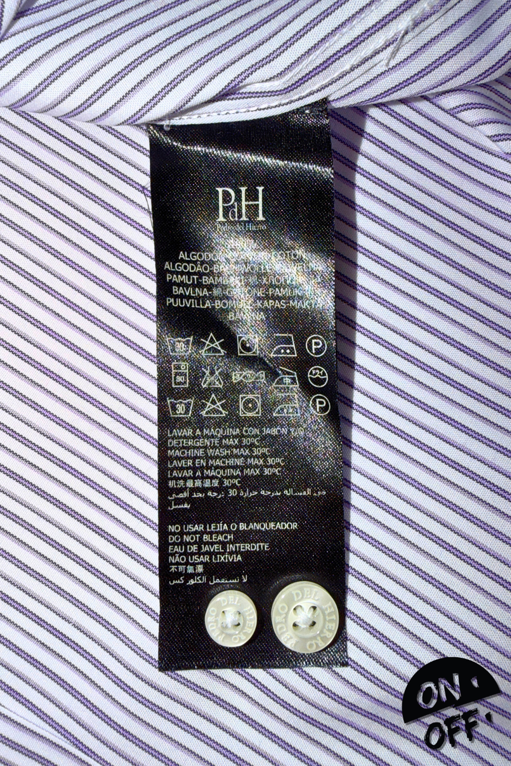 Pedro Del Hierro Camisa M — detalle 5