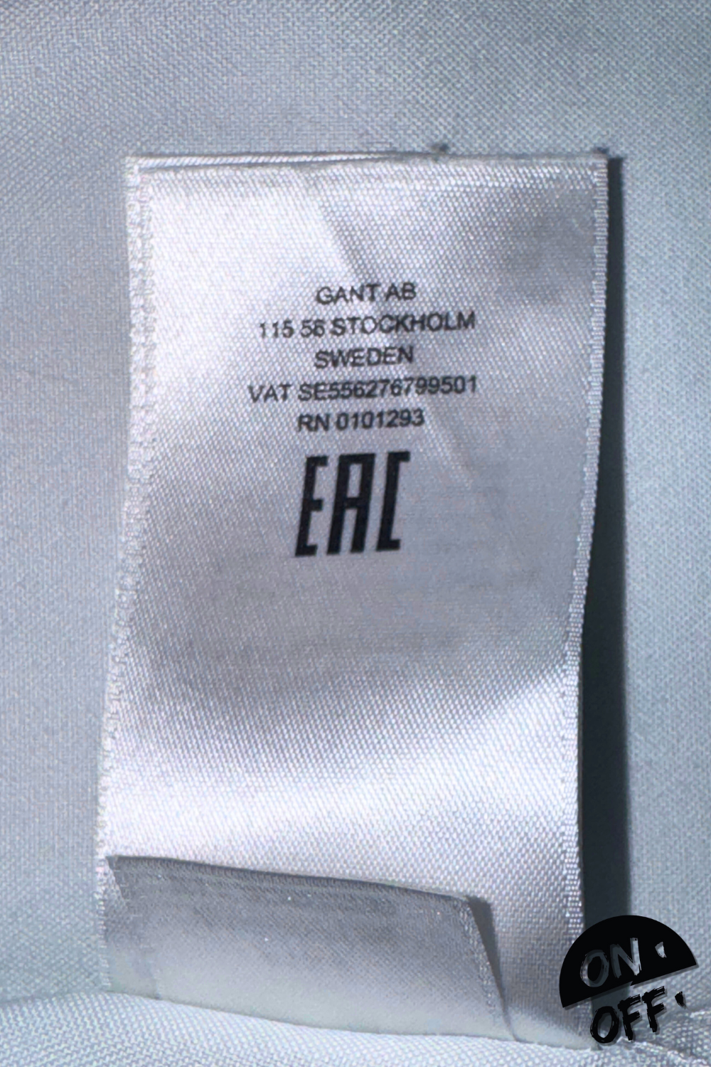 Gant Camisa XXL — detalle 5