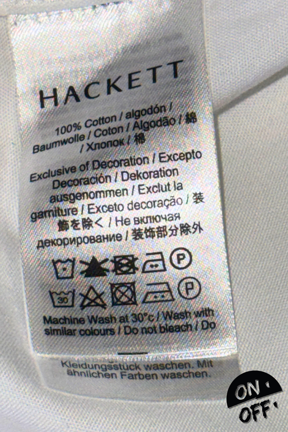 Hackett London Camisa L — detalle 6