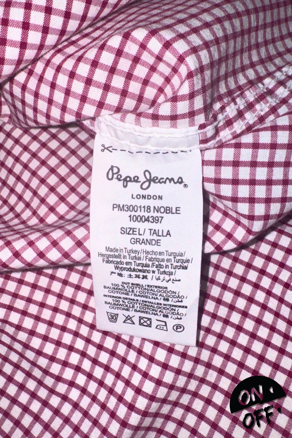 Pepe Jeans Camisa L — detalle 6