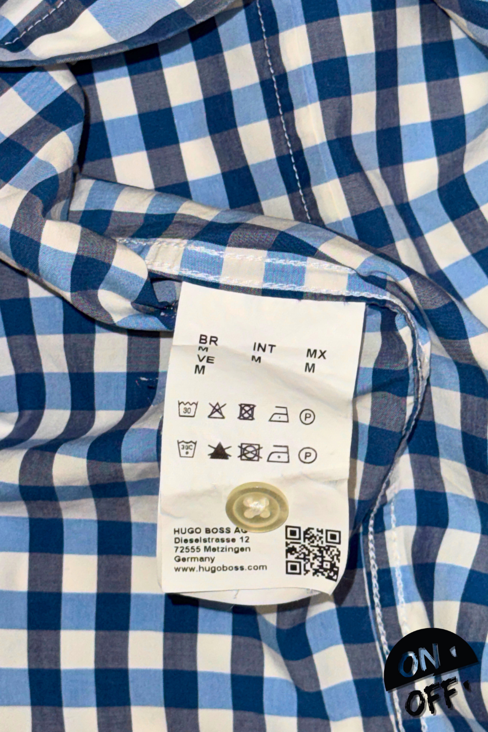 Hugo Boss Camisa M — detalle 7