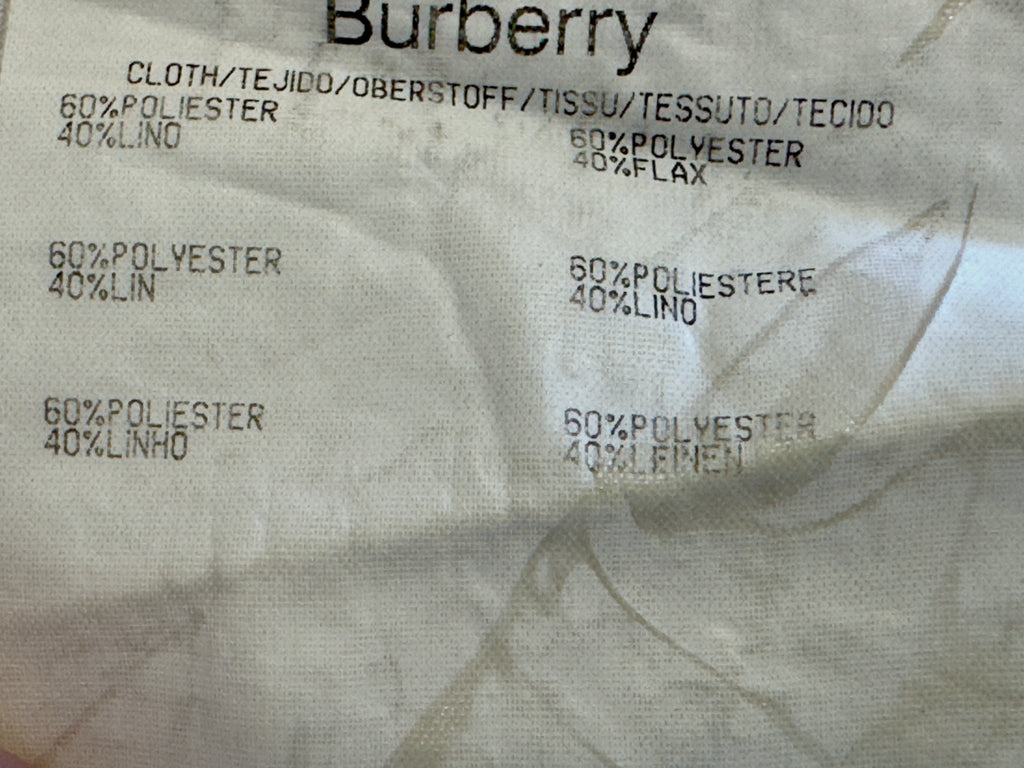 Burberry Camisa Manga Corta XXL — detalle 7