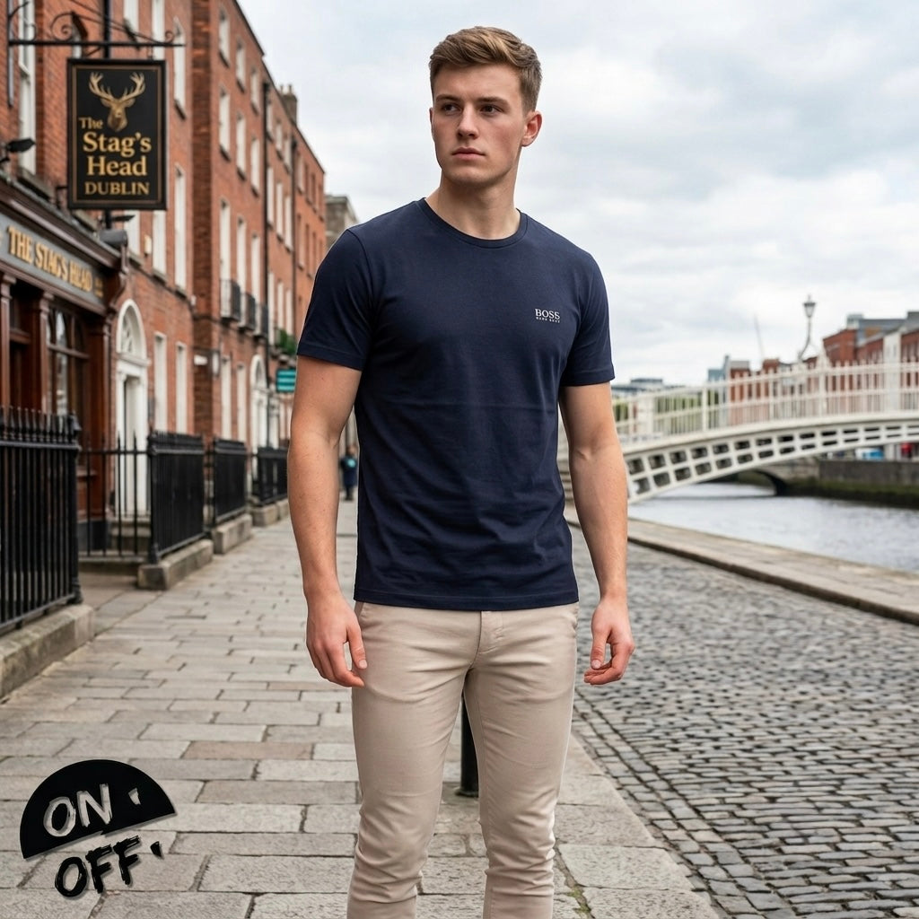 Inspiración editorial de Hugo Boss Camiseta XL