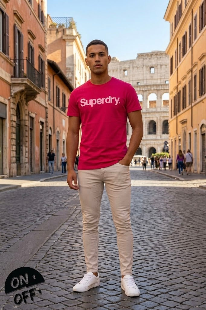 Inspiración editorial de Superdry Camiseta L